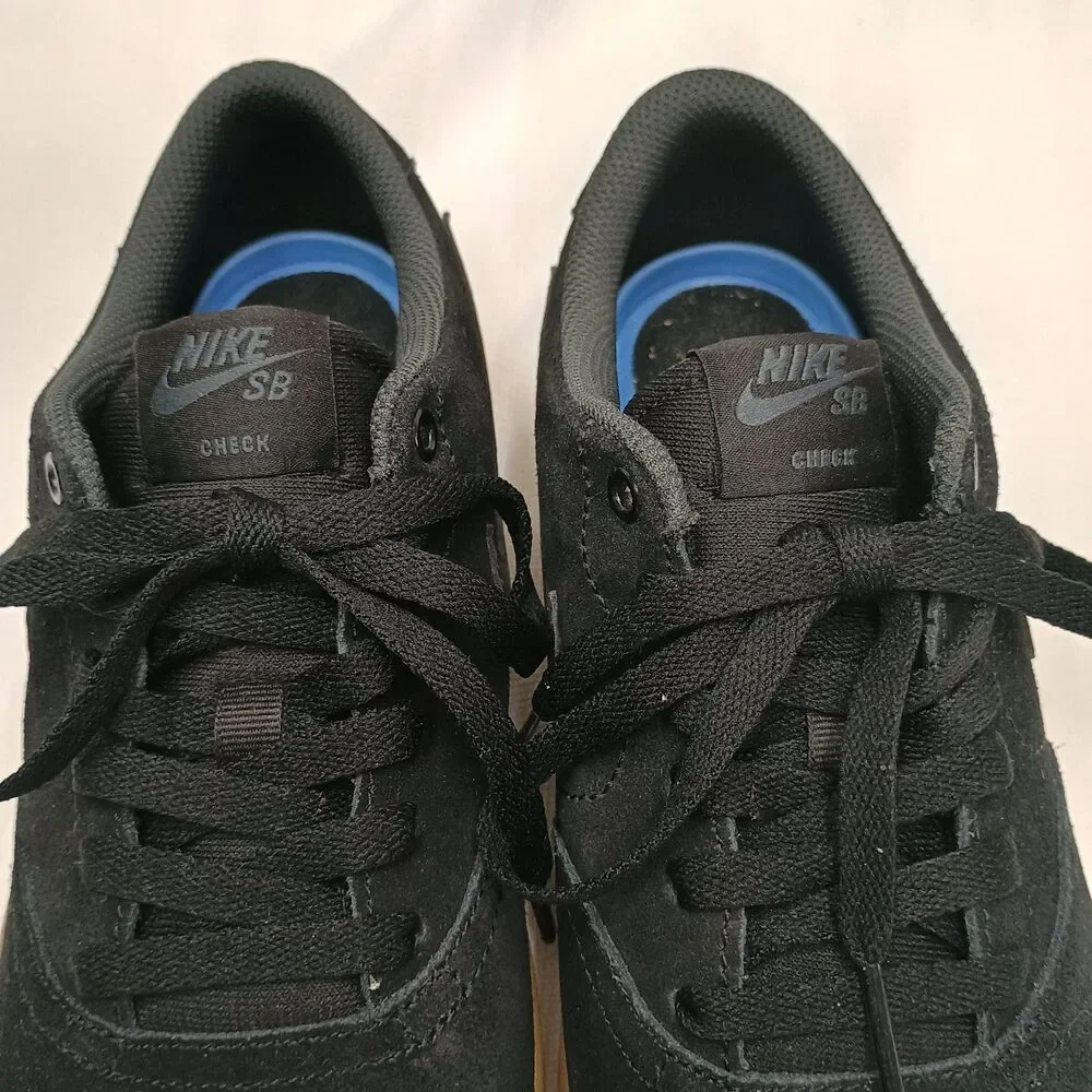 Nike SB Check Solar Soft Skateboarding Shoes 843895-003 Size 7 Mens Used No Box